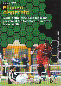 Allungo disperato 2003/04 Seria A Wizards of the Coast #A27