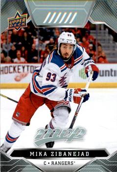 Mika Zibanejad New York Rangers Upper Deck MVP 2019/20 #82