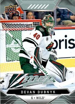 Devan Dubnyk Minnesota Wild Upper Deck MVP 2019/20 #86