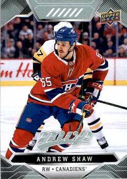 Andrew Shaw Montreal Canadiens Upper Deck MVP 2019/20 #91