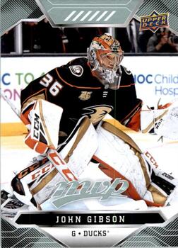 John Gibson Anaheim Ducks Upper Deck MVP 2019/20 #92