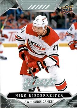 Nino Niederreiter Carolina Hurricanes Upper Deck MVP 2019/20 #104