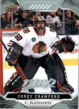 Corey Crawford Chicago Blackhawks Upper Deck MVP 2019/20 #110