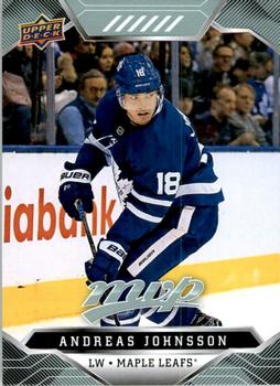Andreas Johnsson Toronto Maple Leafs Upper Deck MVP 2019/20 #115