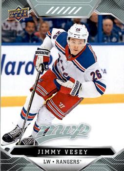 Jimmy Vesey New York Rangers Upper Deck MVP 2019/20 #134