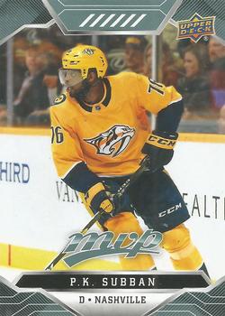 P.K. Subban Nashville Predators Upper Deck MVP 2019/20 #165