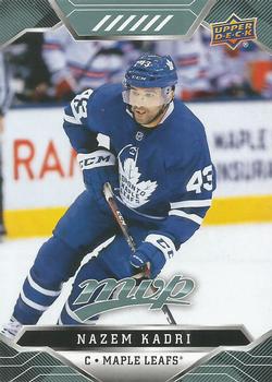 Nazem Kadri Toronto Maple Leafs Upper Deck MVP 2019/20 #183