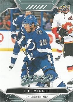 J.T. Miller Tampa Bay Lightning Upper Deck MVP 2019/20 #191