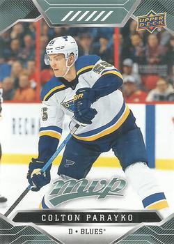 Colton Parayko St. Louis Blues Upper Deck MVP 2019/20 #193