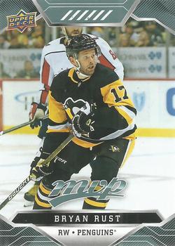 Bryan Rust Pittsburgh Penguins Upper Deck MVP 2019/20 #197