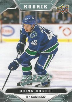 Quinn Hughes Vancouver Canucks Upper Deck MVP 2019/20 #248
