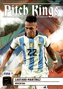 Lautaro Martinez Argentina Panini Donruss Soccer 2023/24 Pitch Kings #PK21