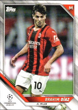 Brahim Diaz A.C. Milan Topps UEFA Champions League Collection 2021/22 #87