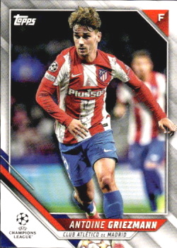 Antoine Griezmann Atletico Madrid Topps UEFA Champions League Collection 2021/22 #88