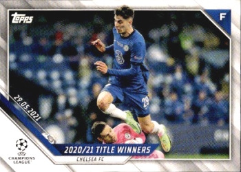 Kai Havertz Chelsea Topps UEFA Champions League Collection 2021/22 #102