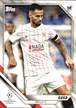 Suso Sevilla FC Topps UEFA Champions League Collection 2021/22 #115
