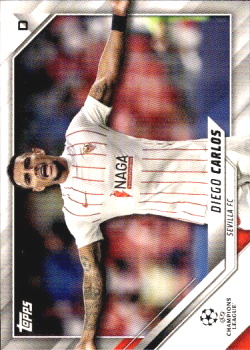 Diego Carlos Sevilla FC Topps UEFA Champions League Collection 2021/22 #116