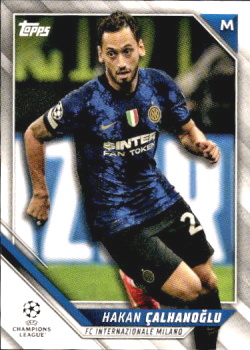 Hakan Calhanoglu Internazionale Milano Topps UEFA Champions League Collection 2021/22 #148