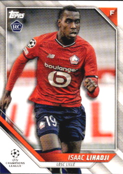 Isaac Lihadji LOSC Lille Topps UEFA Champions League Collection 2021/22 #185