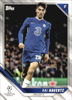 Kai Havertz Chelsea Topps UEFA Champions League Collection 2021/22 #186