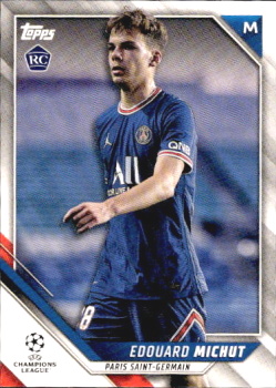 Edouard Michut Paris Saint-Germain Topps UEFA Champions League Collection 2021/22 #189
