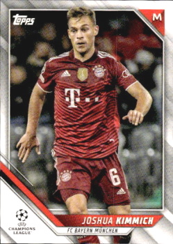 Joshua Kimmich Bayern Munchen Topps UEFA Champions League Collection 2021/22 #190