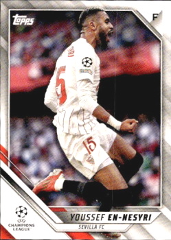 Youssef En-Nesyri Sevilla FC Topps UEFA Champions League Collection 2021/22 #191