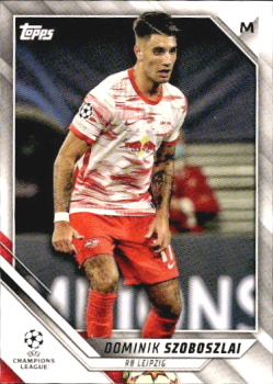 Dominik Szoboszlai RB Leipzig Topps UEFA Champions League Collection 2021/22 #194