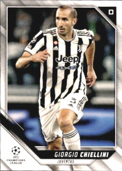 Giorgio Chiellini Juventus FC Topps UEFA Champions League Collection 2021/22 #195