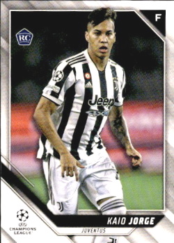 Kaio Jorge Juventus FC Topps UEFA Champions League Collection 2021/22 #196