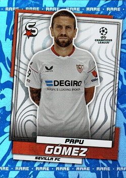 Papu Gomez Sevilla FC Topps UEFA Football Superstars 2022/23 Rare #66