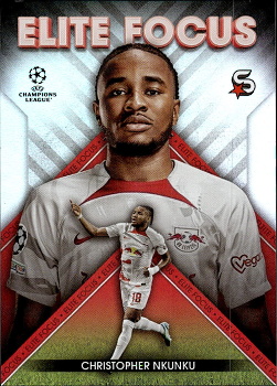 Christopher Nkunku RB Leipzig Topps UEFA Football Superstars 2022/23 Elite Focus #EF-CN