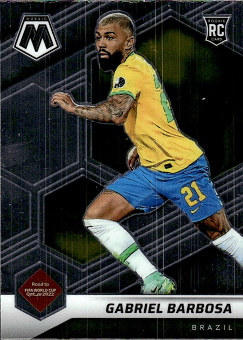 Gabriel Barbosa Brazil Panini Mosaic Road to World Cup 2022 #164