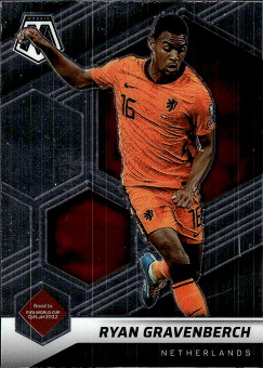 Ryan Gravenberch Netherlands Panini Mosaic Road to World Cup 2022 #174
