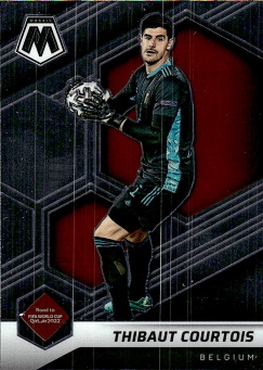 Thibaut Courtois Belgium Panini Mosaic Road to World Cup 2022 #188