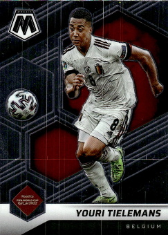 Youri Tielemans Belgium Panini Mosaic Road to World Cup 2022 #189