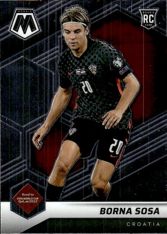 Borna Sosa Croatia Panini Mosaic Road to World Cup 2022 #196