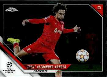Trent Alexander-Arnold Liverpool Topps UEFA Champions League Chrome 2021/22 #99