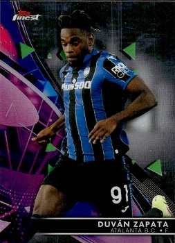 Duvan Zapata Atalanta BC Topps UEFA Champions League Finest 2021/22 #39
