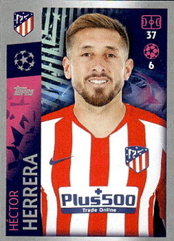 Hector Herrera Atletico Madrid samolepka UEFA Champions League 2019/20 #32