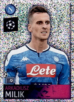 Arkadiusz Milik SSC Napoli samolepka UEFA Champions League 2019/20 Top Scorer #348