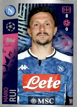 Mario Rui SSC Napoli samolepka UEFA Champions League 2019/20 #352