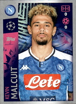 Kevin Malcuit SSC Napoli samolepka UEFA Champions League 2019/20 #355