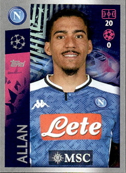 Allan SSC Napoli samolepka UEFA Champions League 2019/20 #358