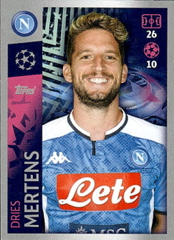 Dries Mertens SSC Napoli samolepka UEFA Champions League 2019/20 #364
