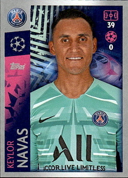 Keylor Navas Paris Saint-Germain samolepka UEFA Champions League 2019/20 #368
