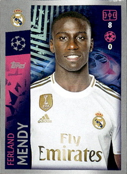 Ferland Mendy Real Madrid samolepka UEFA Champions League 2019/20 #393