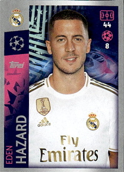 Eden Hazard Real Madrid samolepka UEFA Champions League 2019/20 #399