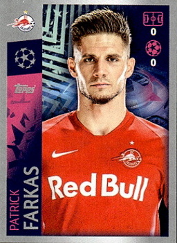 Patrick Farkas Red Bull Salzburg samolepka UEFA Champions League 2019/20 #407