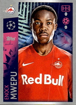 Enock Mwepu Red Bull Salzburg samolepka UEFA Champions League 2019/20 #413